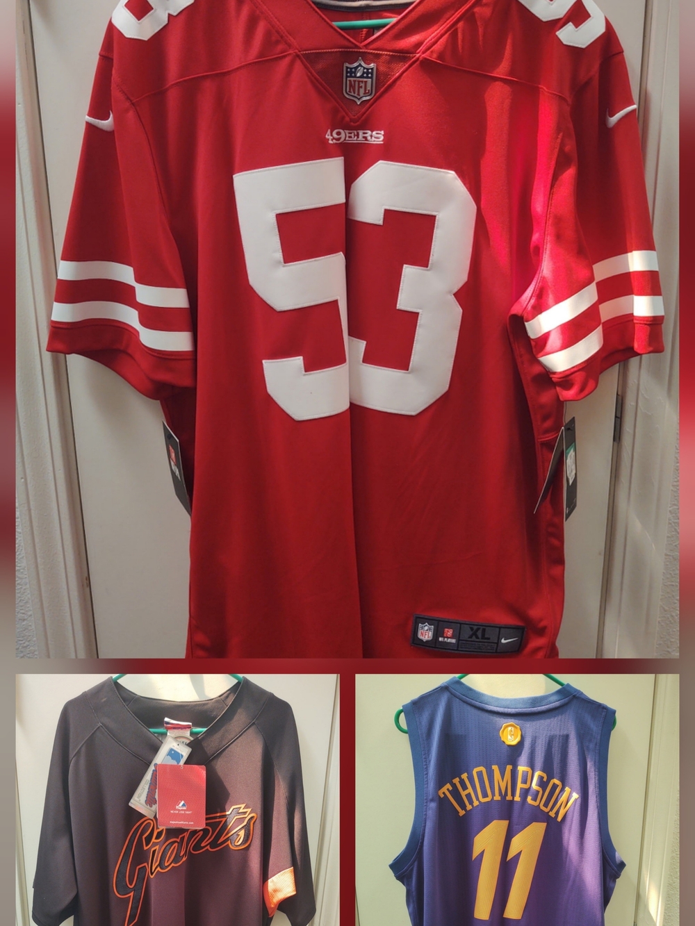 Bundle Of 3- 49ers, Giants, Golden State Warriors